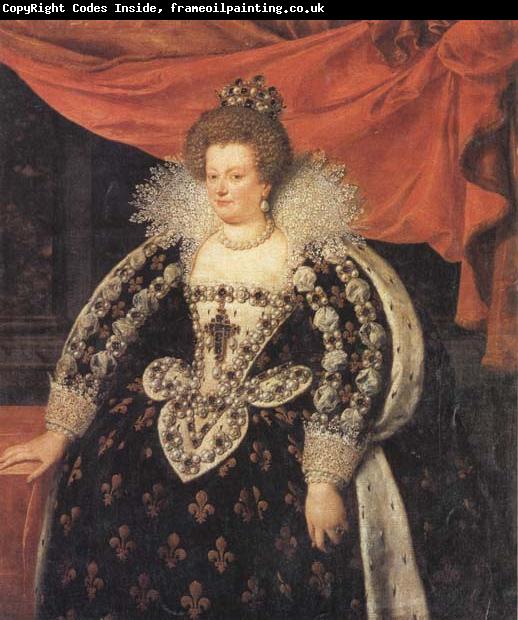 Frans Pourbus the younger Marie de Medicis,Queen of France